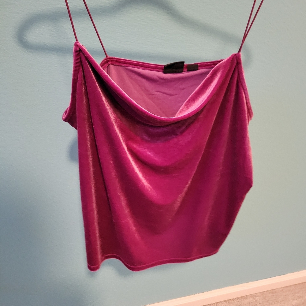 Velvet camisole